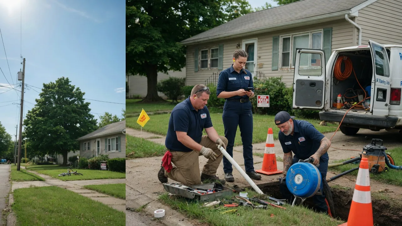Sewer Line Repair in Martinsville, IL near me
